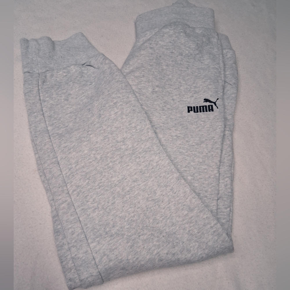 Puma Mens Gray Sweatpants